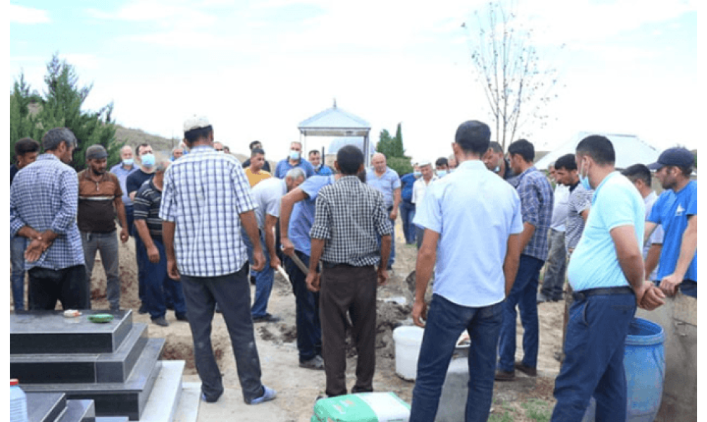 76 yaşlı Tovuz sakini dəfn edilib