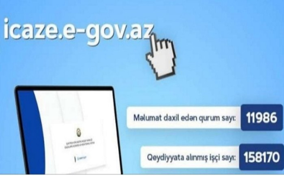 “icaze.e-gov.az” portalından icazə alınması qaydasında yenilik edilib.