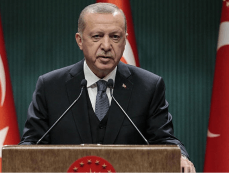 Ərdoğan Azərbaycana dəstək olduğunu bildirib