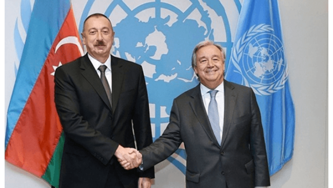 BMT-nin Baş katibi Prezidentə zəng edib