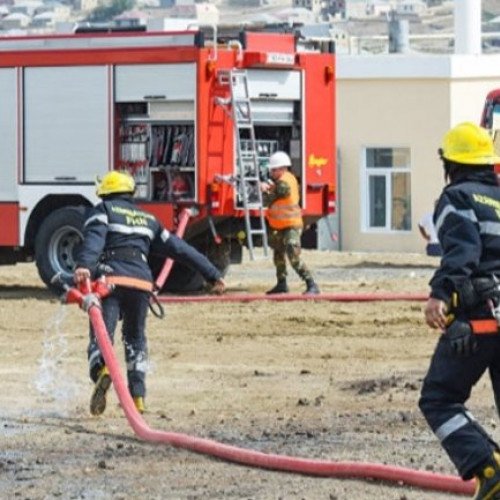 Şabranda yanğın baş verib