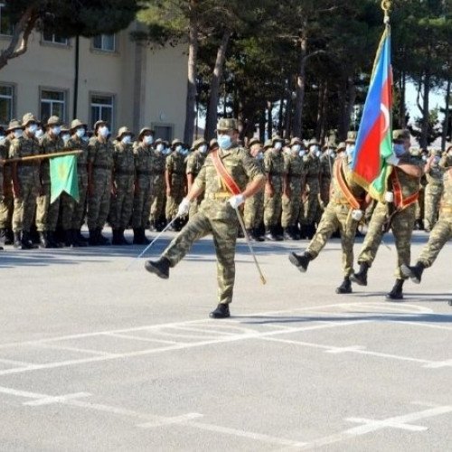 Azərbaycan Ordusunda andiçmə mərasimi keçirildi