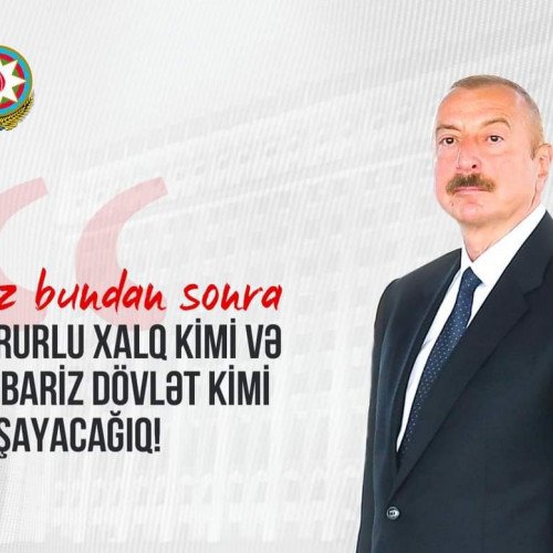 Müzəffər Ali baş komandanın şanlı zəfəri