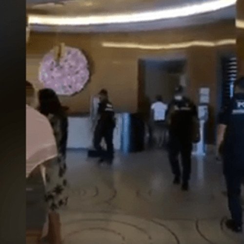 "Fairmont Baku"da polis əməliyyat tədbirləri keçirir