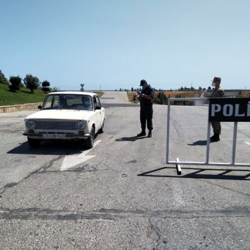 Polis Xaçmaz və Siyəzəndə gücləndirilmiş iş rejimində çalışırb - FOTO