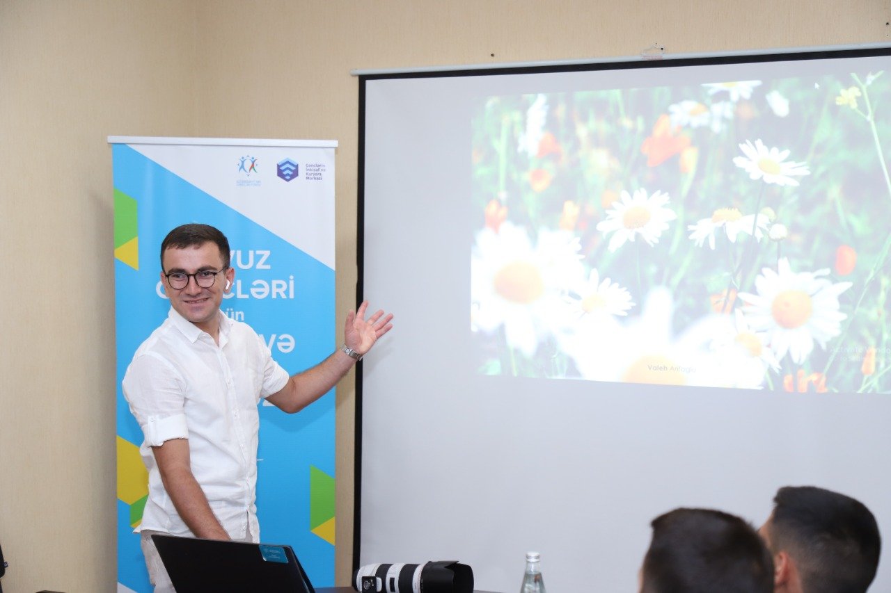 Valeh Arifoğlu Tovuz Gəncləri ilə görüşüb