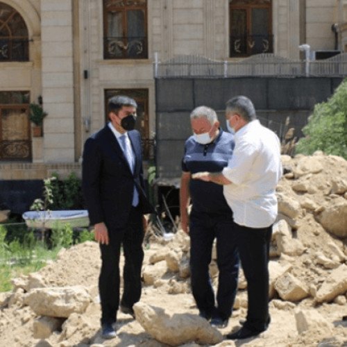 Yasamalda göl ətrafının ərazisi əvvəlki halına gətirilib