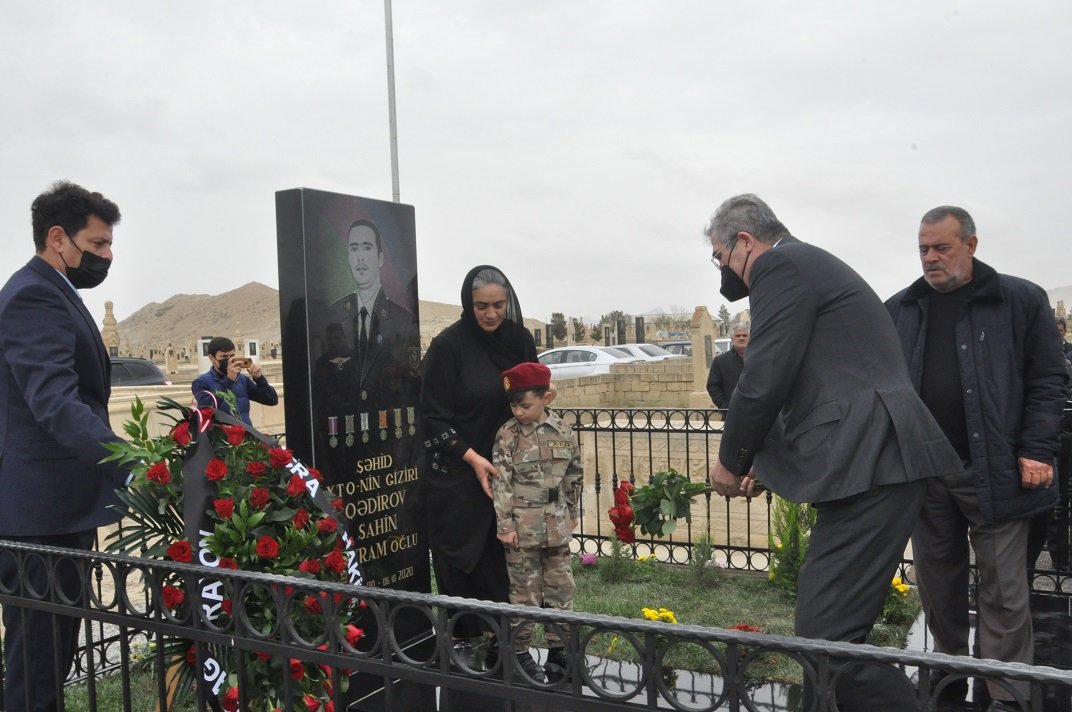 Qaradağda şəhidimizin xatirəsi anıldı