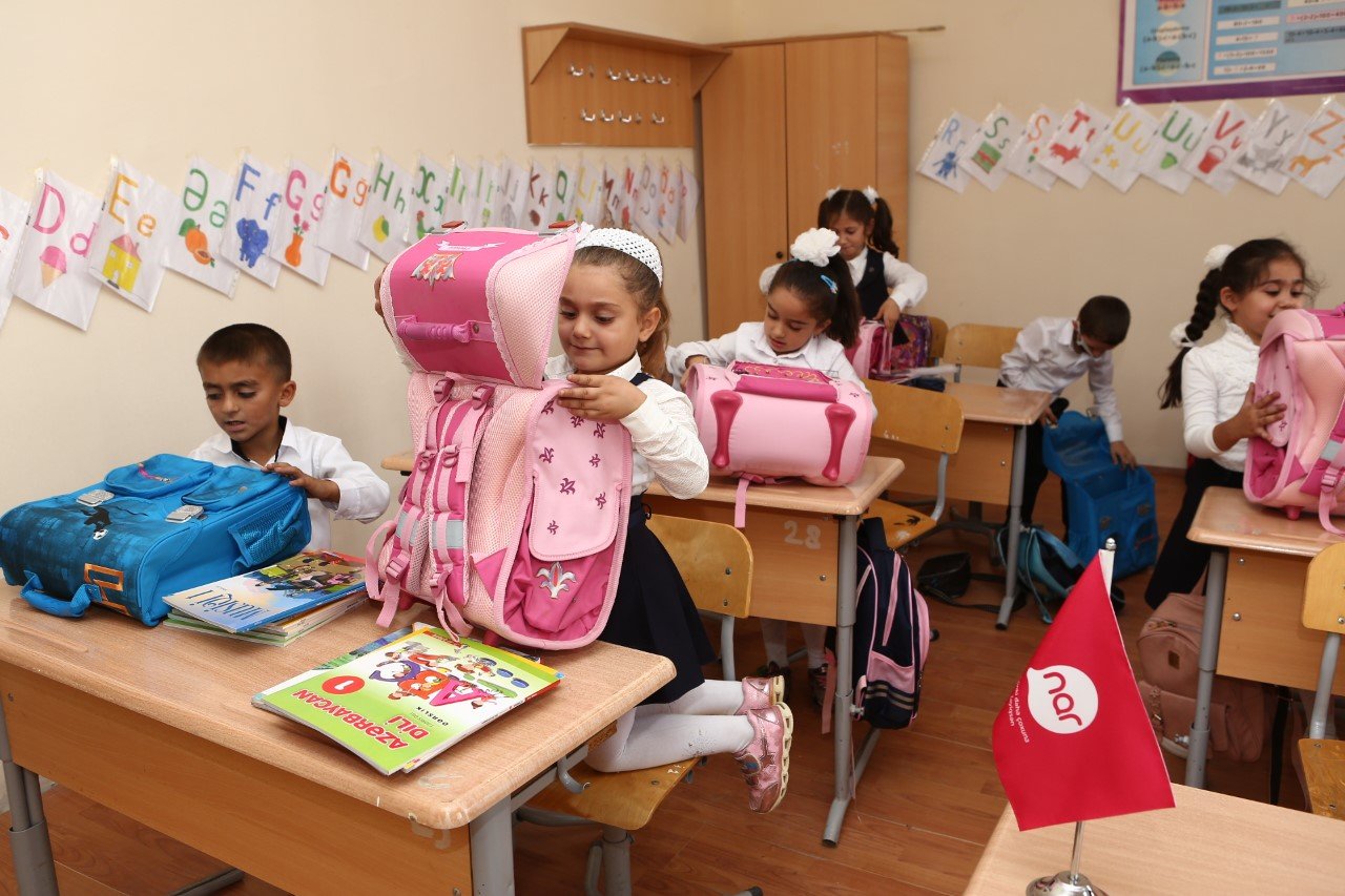 “Nar”dan Tərtər və Füzuli məktəbinin birincilərinə dəstək