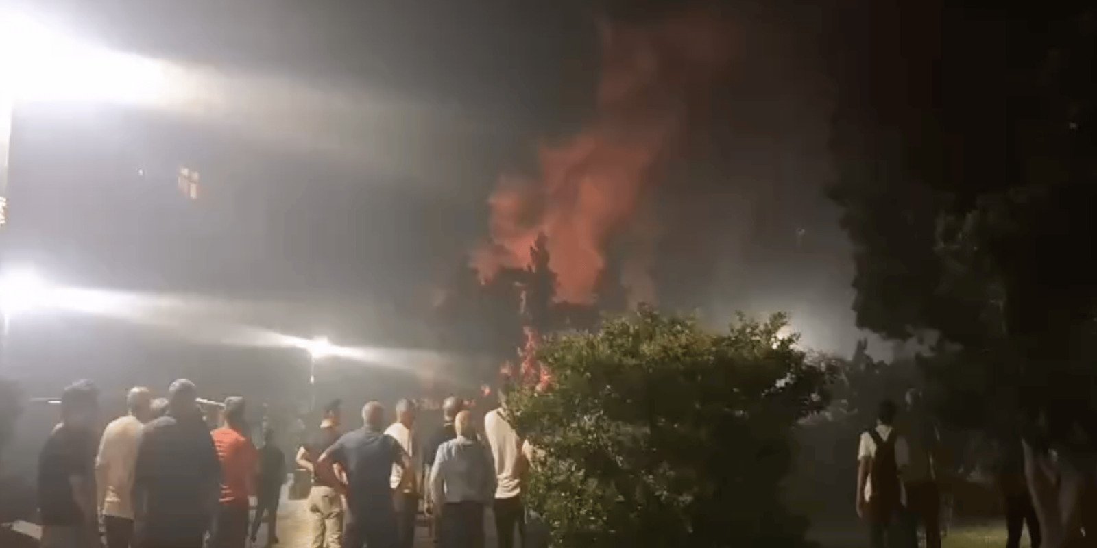 Bakıda partlayış bu ərazidə baş verib