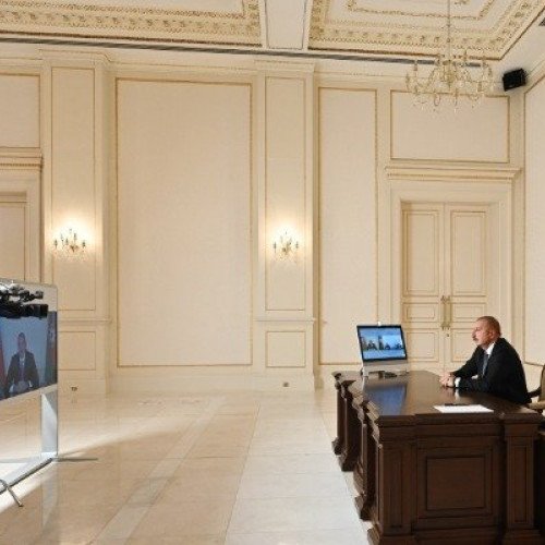Prezident yeni icra başçılarını videoformatda qəbul etdi.