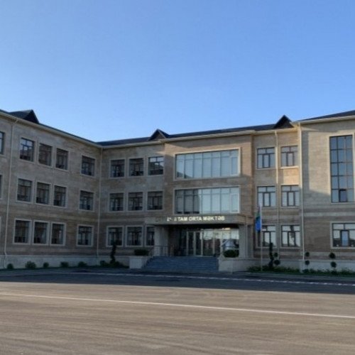 Prezident və birinci xanım yeni məktəb binasının açılışında iştirak ediblər