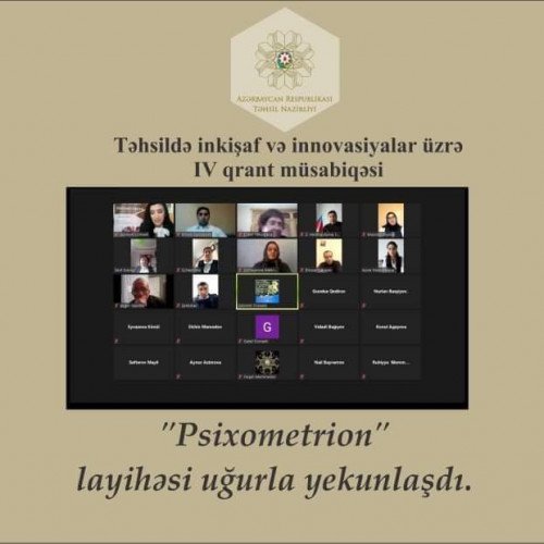 "Psixometrion" layihəsi uğurla yekunlaşdı